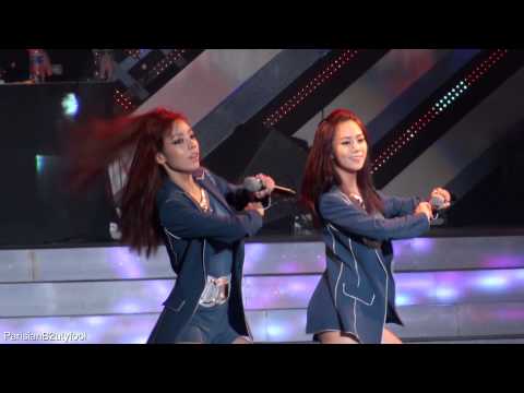 [Fancam] Kara 120909 - Jumping (Brave Concert)