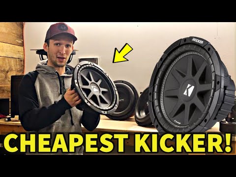 Kicker's CHEAPEST Subwoofer! Comp C12 Review
