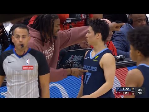 Yuki Kawamura shocks Ja Morant after turning into a 5’8” Magic Johnson 😨