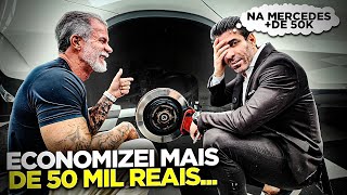 I SAVED MORE THAN 50 THOUSAND REAIS ON REPAIRING THE FAILURE IN MY MERCEDES SHOCK ABSORBERS