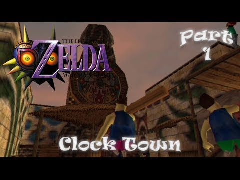 Majora's Mask Walkthrough - Clock Town Part 1