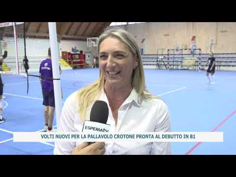 VOLTI NUOVI PER LA PALLAVOLO CROTONE PRONTA AL DEBUTTO IN B1