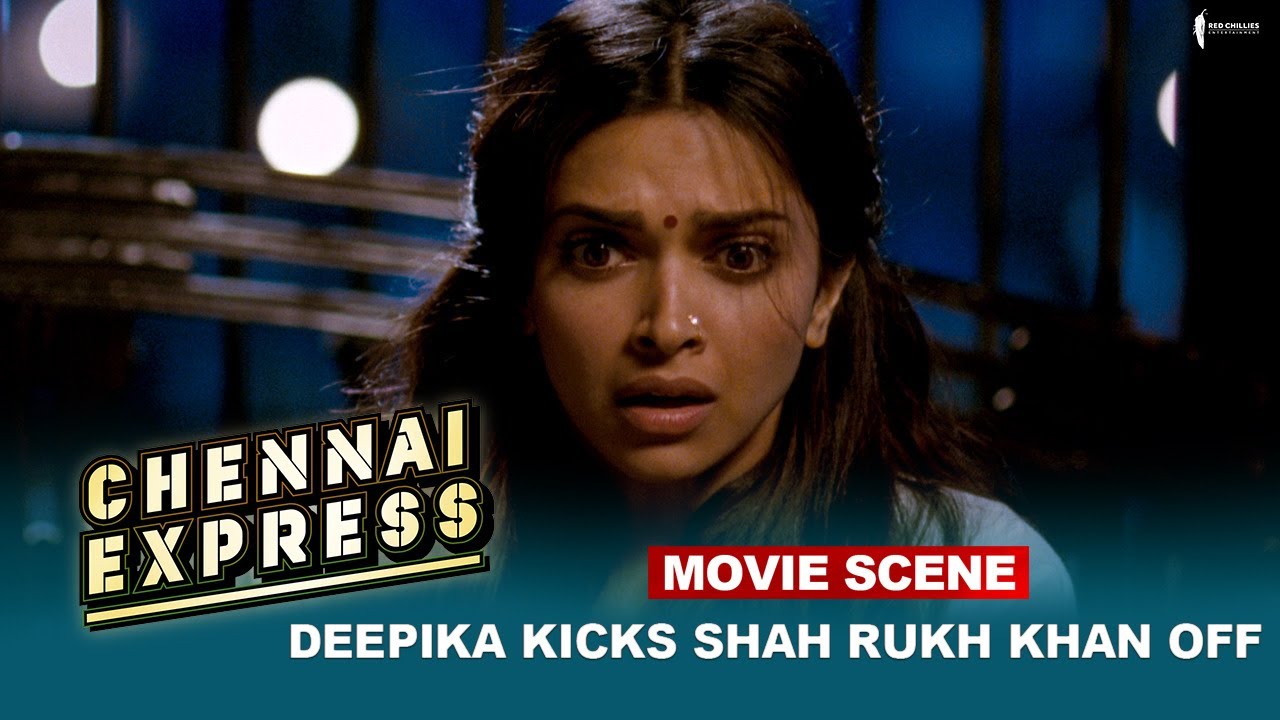 Deepika Kicks Shah Rukh Khan off | Movie Scene | Chennai Express |  A Film By Rohit Shetty