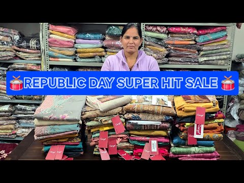 🔥HAPPY REPUBLIC DAY SUPER HIT SALE 🔥GANGA SUITS WINTER COLLECTION AT HEAVY DISCOUNT 🥁RAMTEX SUITS🥁