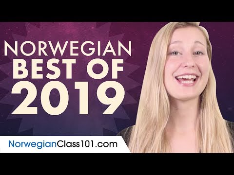 Learn Norwegian in 1 Hour 20 Minutes - The Best of 2019