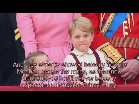 George and Charlotte Steal the Show on the Buckingham Palace Balcony for Trooping the Colour