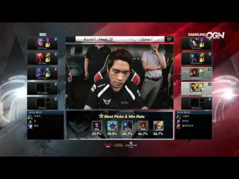 ESC vs SSG - LoL Esports | Game 1| LCK Summer - Week 5 D 5