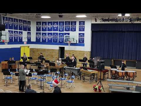 Don Bosco Band: 2022 Christmas Concert 🎄 Percussion Ensemble - Holiday Favorites arr. Jeff Moore