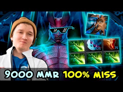 100% evasion 9000 MMR build — Liquid ultimate weapon