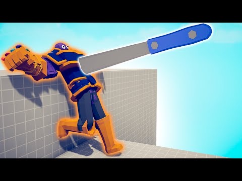 1.000.000 DAMAGE KNIFE vs BOSS UNITS - TABS | Totally Accurate Battle Simulator 2025