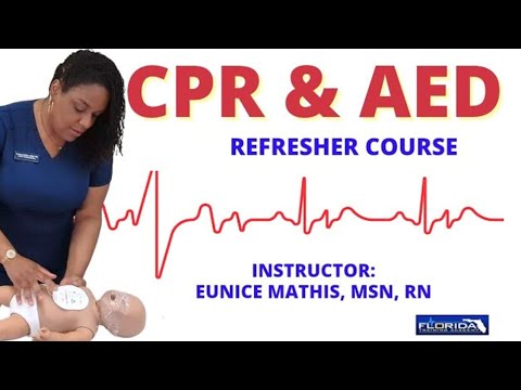 CPR & AED Refresher Course with Nurse Eunice [Adult, Child, and Infant]