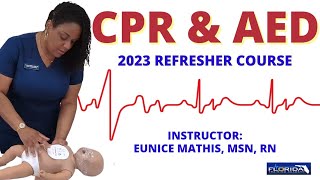 CPR & AED Refresher Course with Nurse Eunice [Adult, Child, and Infant]