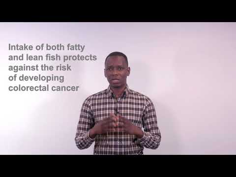 Dr Elom Aglago on fish consumption and risk of colorectal cancer – IARC