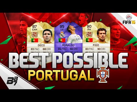 FIFA 16 | THE BEST POSSIBLE PORTUGAL SQUAD! w/ HERO RONALDO AND DECO!