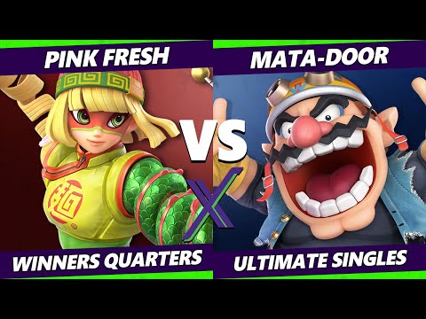 S@X 421 Winners Quarters - Pink Fresh (Min-Min) Vs. Mata-Door (Wario) Smash Ultimate - SSBU
