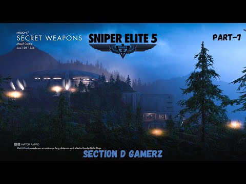 Sniper Elite 5🔥- Walkthrough PC - Mission 7 Complete [No Commentary, Full HD 1080p60FPS]