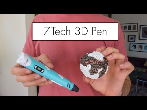 3D Printing Pen for Doodling, Drawing, Art and Craft Making DIY video