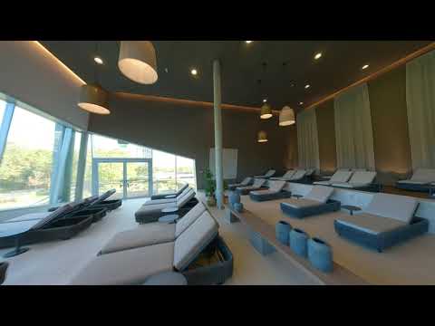 Drohnenflug durch die neue Relax! Lounge I THERME WIEN
