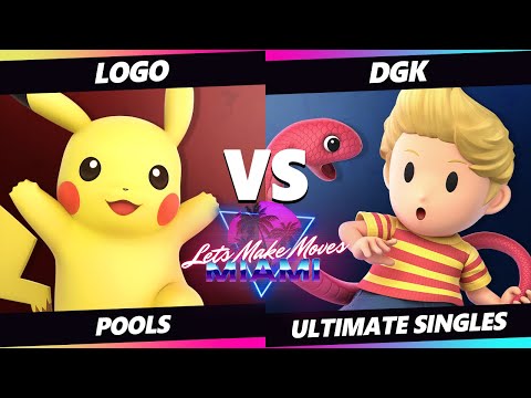 Let's Make Moves Miami - Logo (Pikachu) Vs. Dgk (Lucas) SSBU Ultimate Tournament