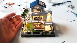 How to build a miniature house? DIY ideas for the whole family! Building a DIY miniature house demo.