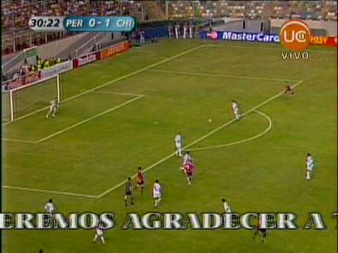 Clasificatorias Sudáfrica 2010: Perú 1 - Chile 3