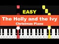 [Christmas Piano Tutorial] The Holly and the Ivy [피아노초급/EASY]