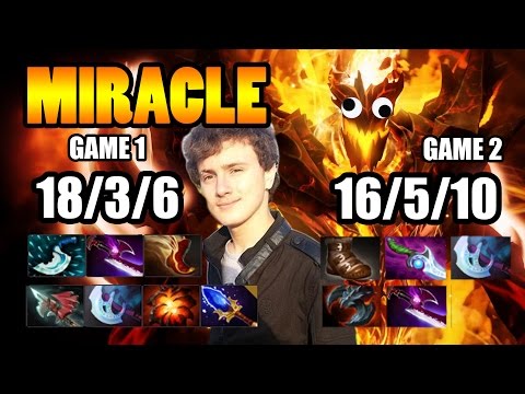 Dota 2 Miracle - 6.87 Patch - Young Star Plays SF Like YAPHETS LEGEND