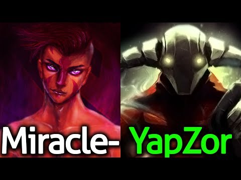 Miracle- [Anti Mage] vs YapZor [Sven] Dota 2 - Farming Start