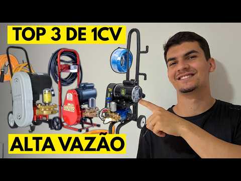 3 Melhores Lavadoras de Alta VAZÃO de 1CV em 2026 | Eletroplas, Chiaperini e ZM Bombas