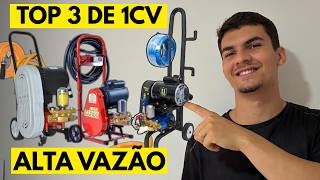 3 Melhores Lavadoras de Alta VAZÃO de 1CV em 2026 | Eletroplas, Chiaperini e ZM Bombas