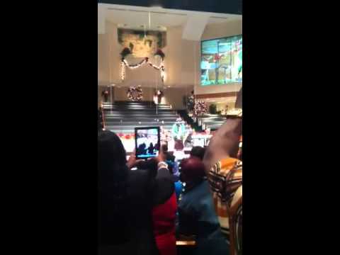 75 year old church mother playing saxophone
