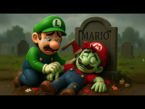 Sudden Death Mario… Rise of Zombie Mario 💀⚠️ Super Mario Odyssey Story