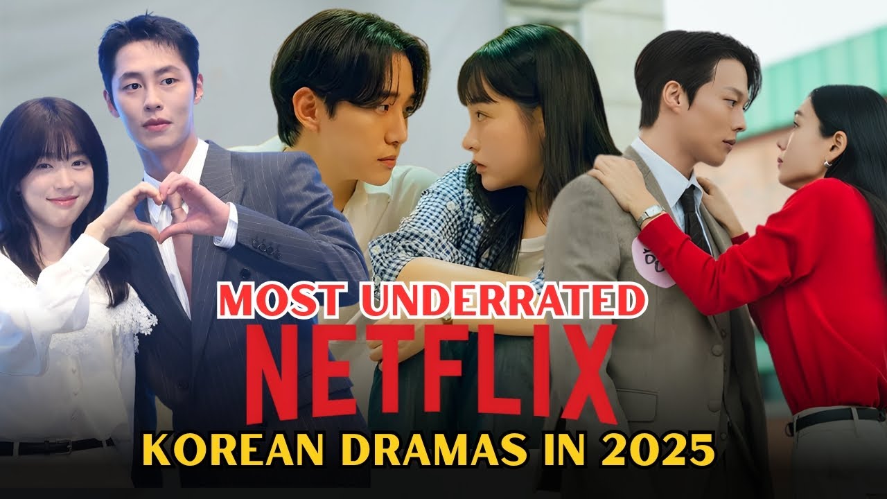 Top 10 MOST UNDERRATED Korean Dramas on NETFLIX In 2025 | Hidden Gems Kdramas