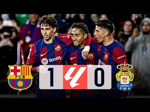 Barcelona vs Las Palmas [1-0], La Liga 2023/24 - MATCH REVIEW
