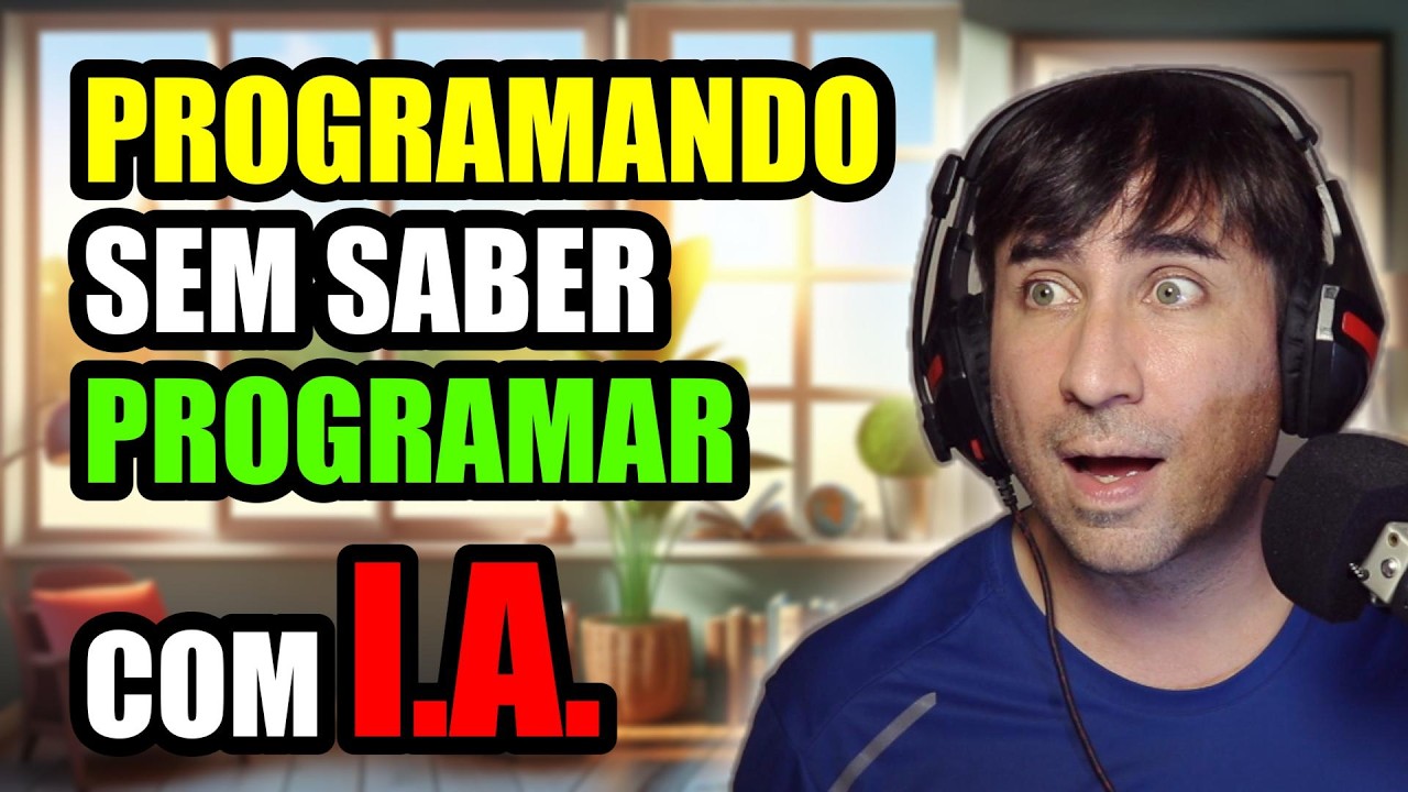 Como Programar com I.A. Sem Saber Programar E Fazer Programas Incríveis