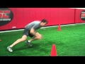 MBSC NFL Combine Class Of 2012 5 10 5 Pro Agility Shuttle