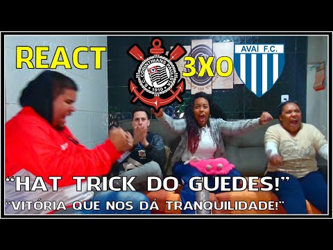 REACT CORINTHIANS 3X0 AVAI | BRASILEIRÃO 2022
