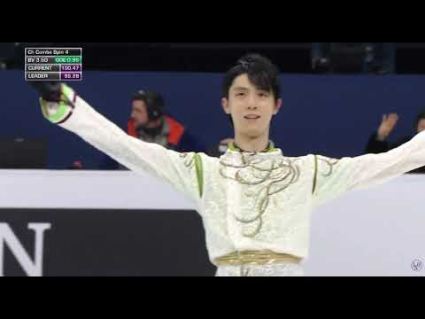 Yuzuru HANYU. Чемпионат Четырёх Континентов Four Continents Championships 2020 ПП FS