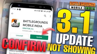 🔴How To Update Bgmi 3.1 Version /Bgmi 3.1 Update Option Not Showing /Bgmi Me 3.1 Update Kab Aayega