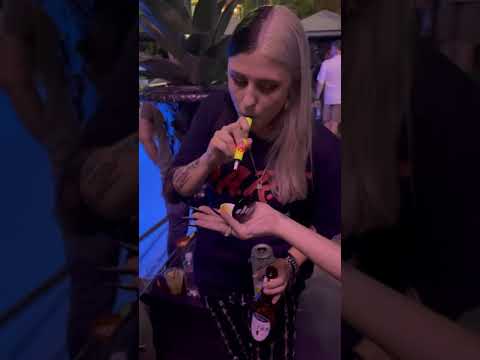 Little Dipper Dab Straw at Conference