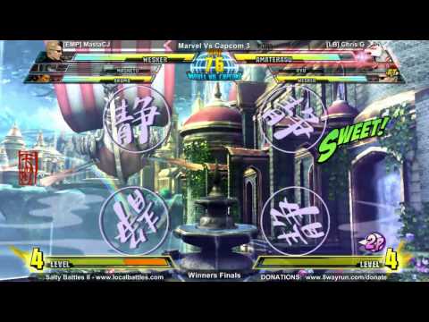 Salty Battles II - MvC3 WF - [EMP] MastaCJ VS [LB] Chris G