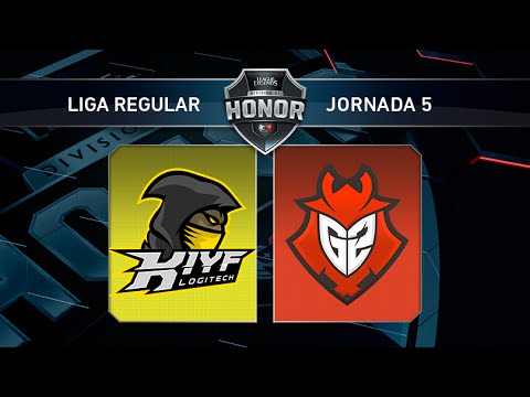 Kiyf Logitech vs G2 Vodafone - #LoLHonor5 - Mapa 1 - Jornada 5 - T11