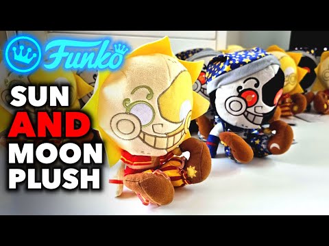 FNAF SUN AND MOON PLUSH UNBOXING AND REVIEW! - 2023 FNaF Funko Unboxing Review