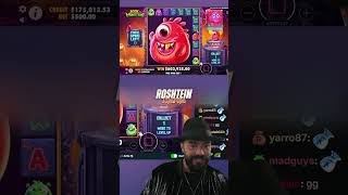 UNREAL MAX WIN by Roshtein! 😱💸 #casino #jackpot #bigwin #slot #maxwin