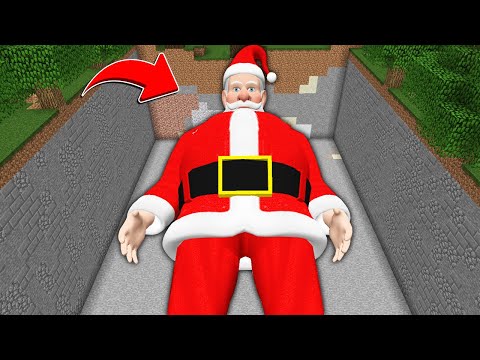 KORKUNÇ NOEL BABA MEZARINI BULDUM 😱 - Minecraft