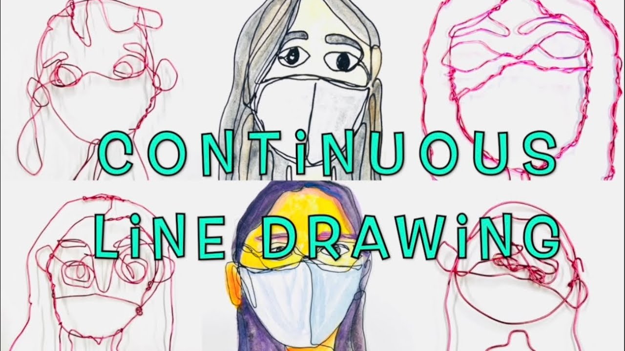 Continuous Line Drawing & Continuous Wire Portraiture