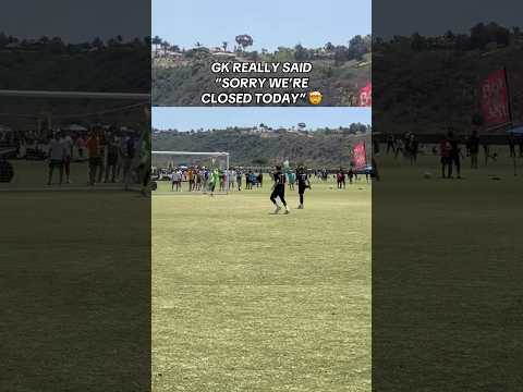 GAME WINNING SAVE 🧤🔒 #whatasave #goalkeeper #youthsoccer #atajadas