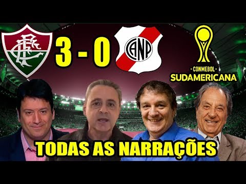 Todas as narrações - Fluminense 3x0 Nacional de Potosí / Sul-Americana 2018