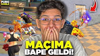 MAÇIMA SAĞLAM FULL BAPE EKİBİ GELDİ! KÜFÜR ETTİLER - PUBG MOBİLE