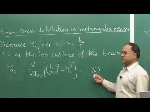 Lecture 48 – Shear Stress Distribution